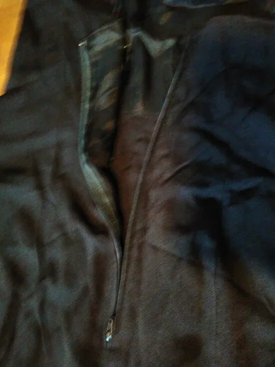 Zum Zum Junior 9 10 Formal Dress Y2K Prom Black Sparkly Floor Length Halter Neck - Picture 5 of 6